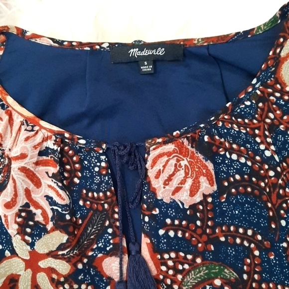 Madewell Flutter Sleeve Shift Dress - Picture 2 of 5